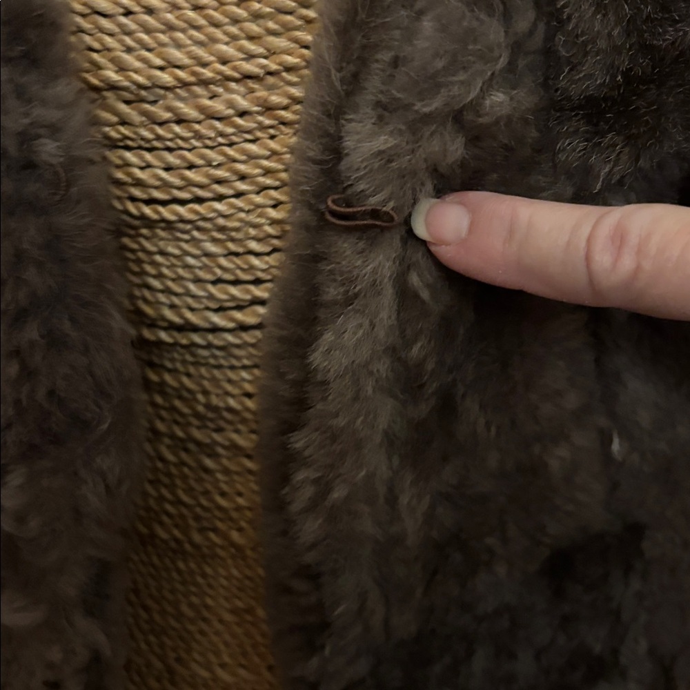 Reversible Patchwork Sheepskin Vest - image 6